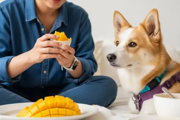 cachorros podem comer manga