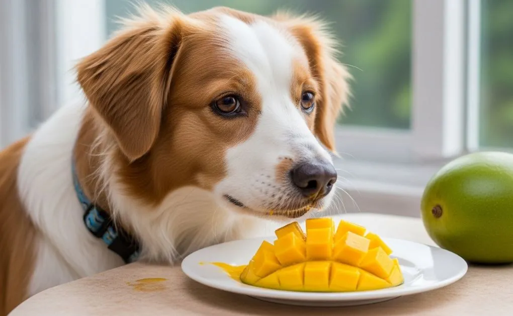 cachorros podem comer manga sem caroço