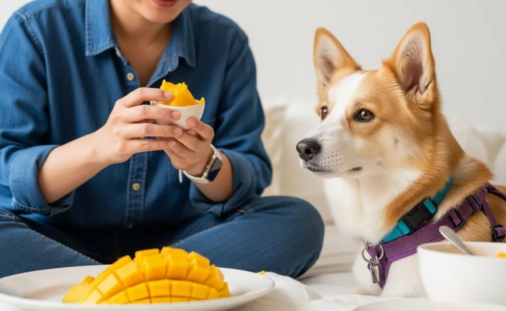 cachorros podem comer manga
