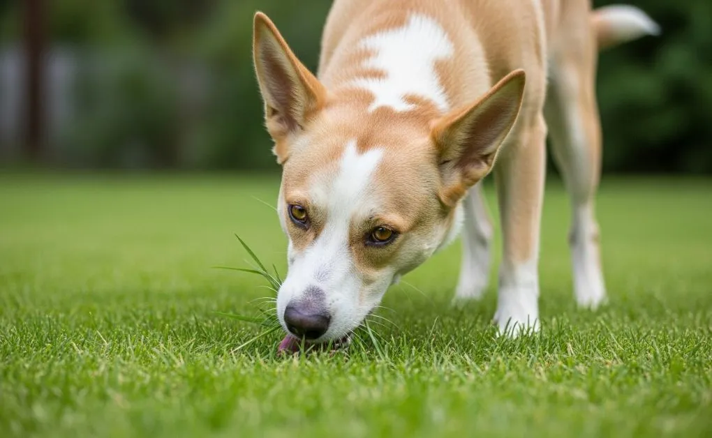 porque cão come mato