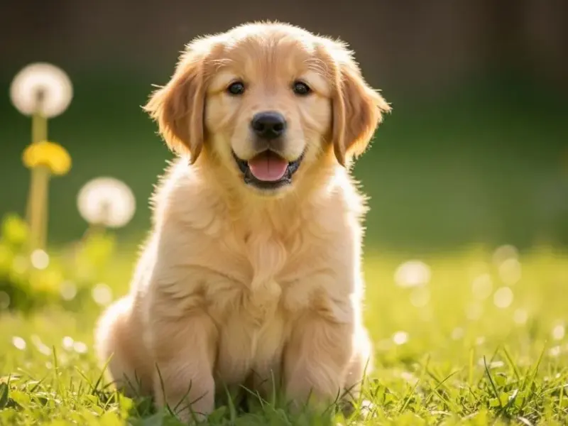 Filhote de Golden: Segredos para um Crescimento Saudável!