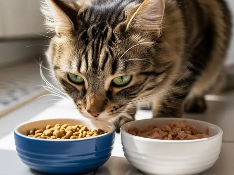 Quando trocar ração do gato sem causar problemas digestivos