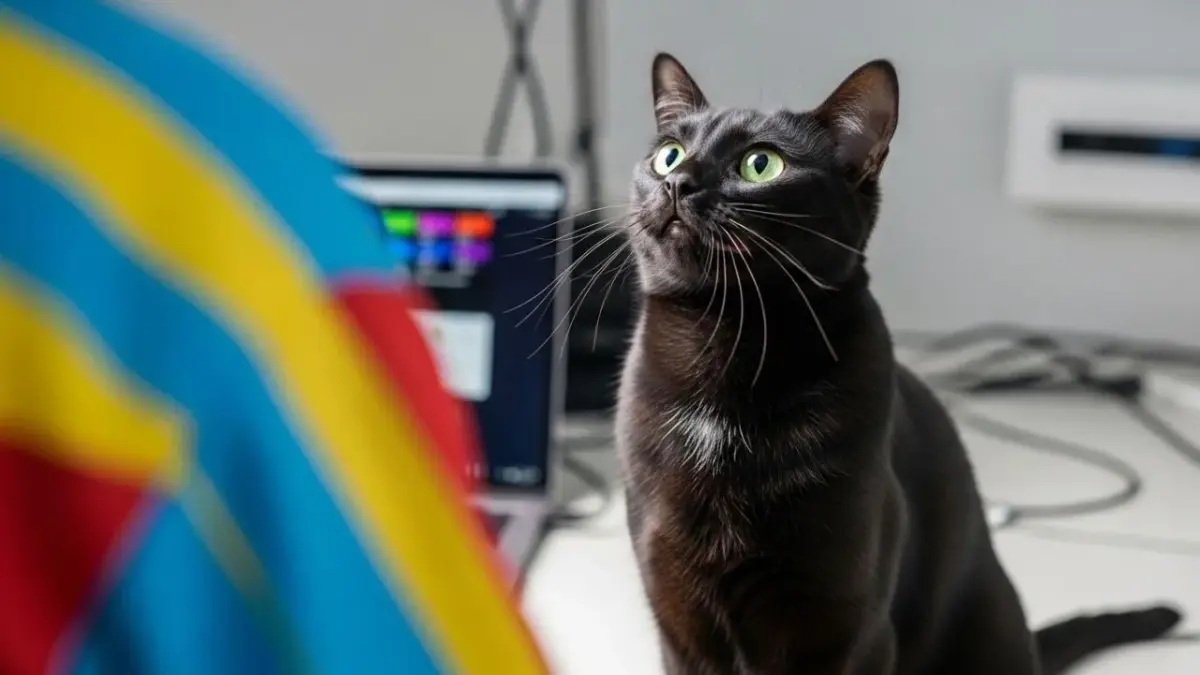 Visão felina: descubra como um gato enxerga o mundo como um gato enxerga