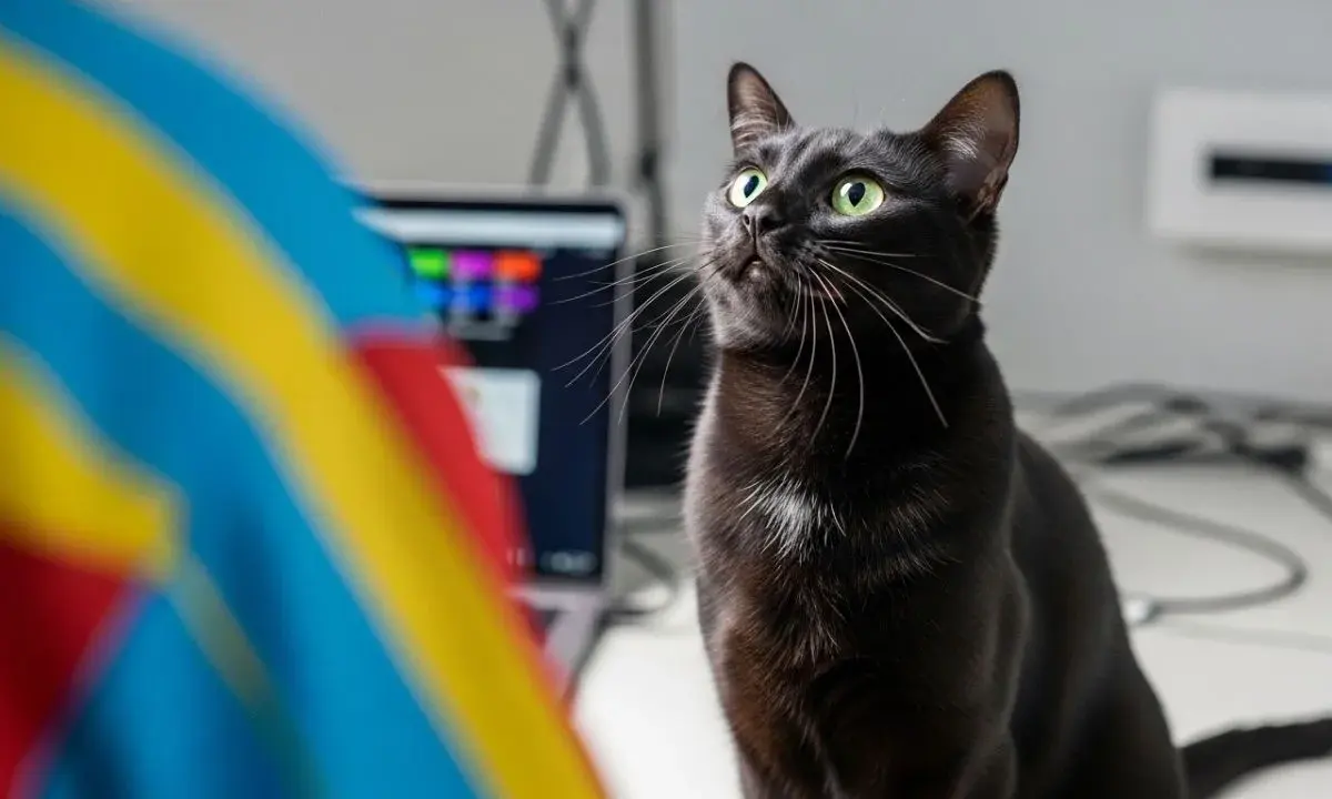 como um gato enxerga