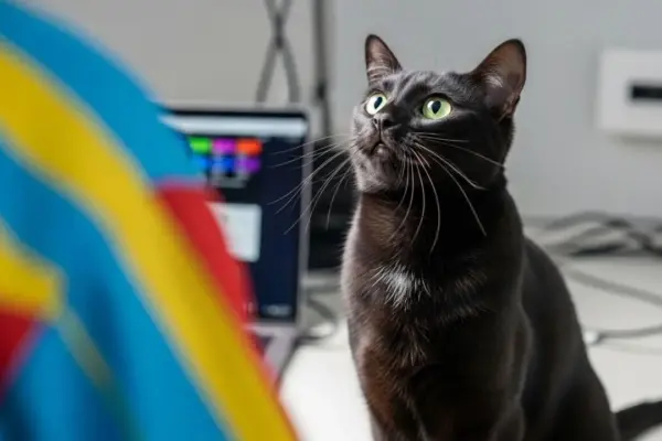 como um gato enxerga