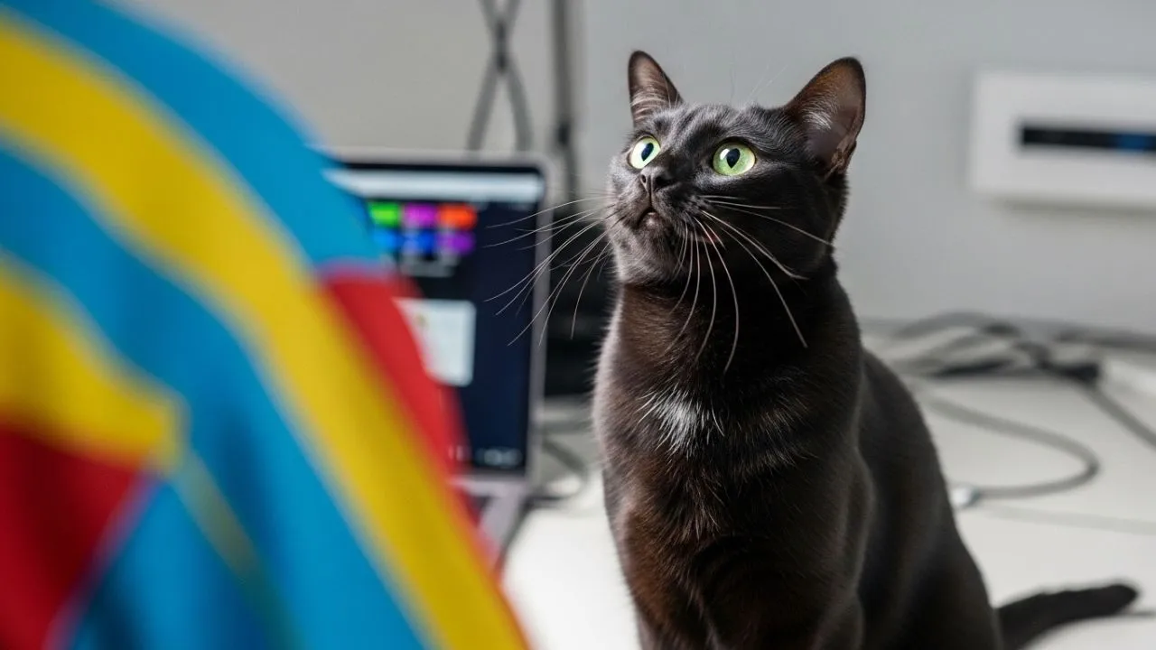 como um gato enxerga