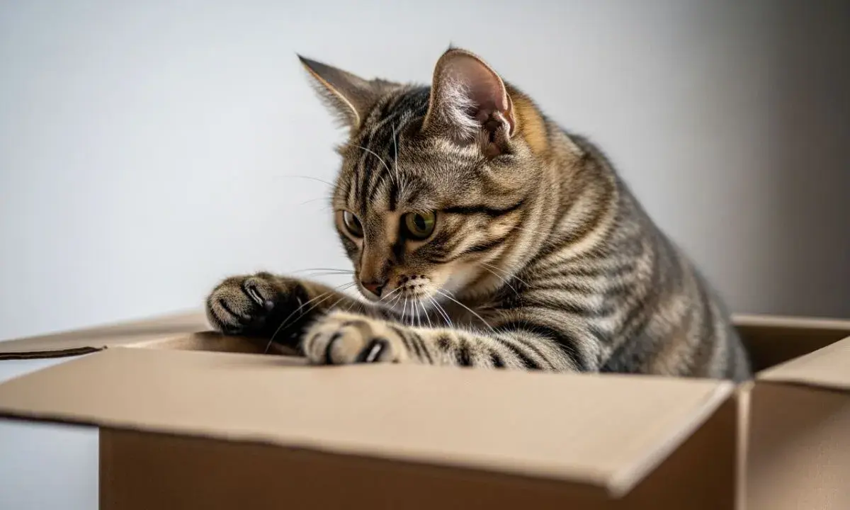 porque gato gosta de caixa