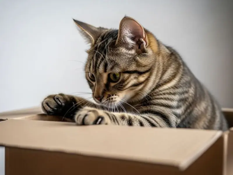 Porque gato gosta de caixa: explicação científica