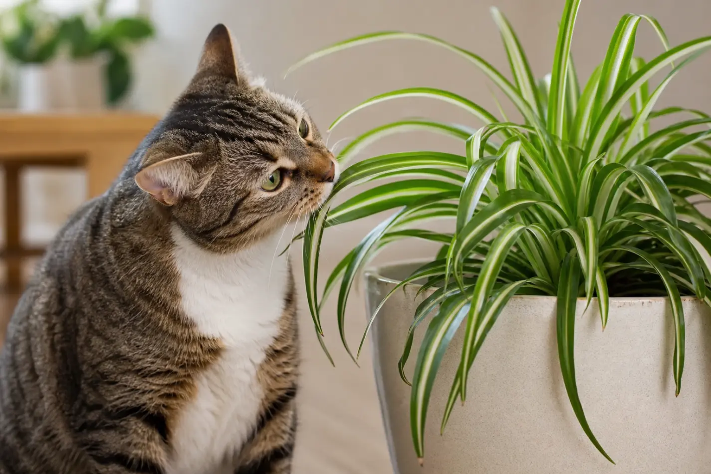 Planta tóxica para gatos mais comum no lar 