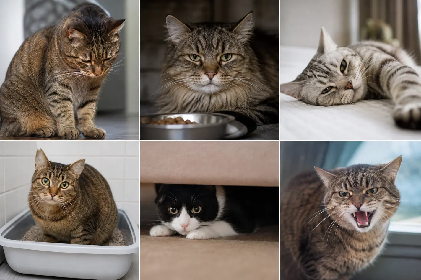 Sinais de que seu gato precisa 