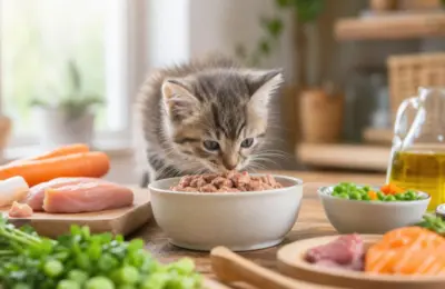 Alimentação de filhotes de gato em 2026: 9 dicas para acertar receitas