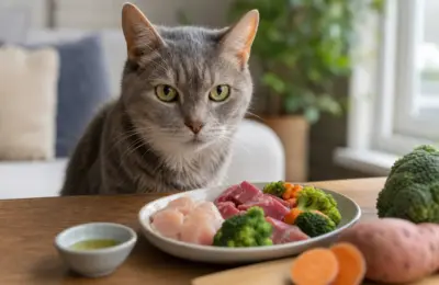 Alimentação natural para gatos idosos em 2026: 9 cuidados essenciais