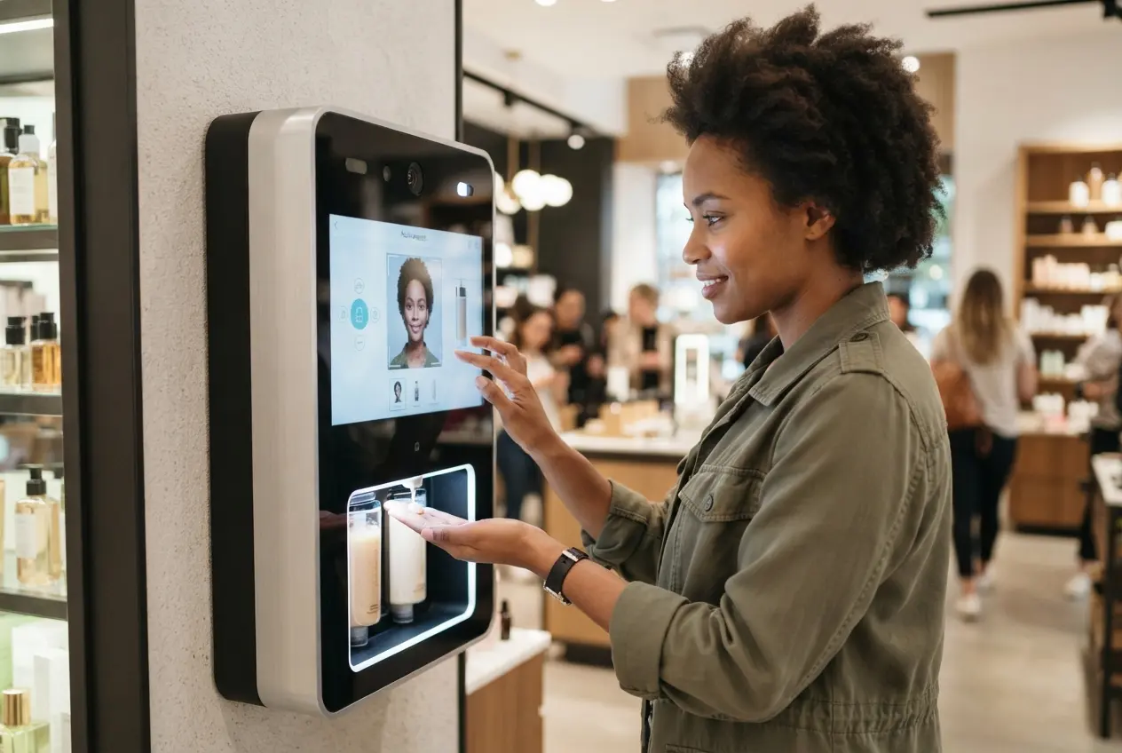 Câmeras Interativas com Dispenser 