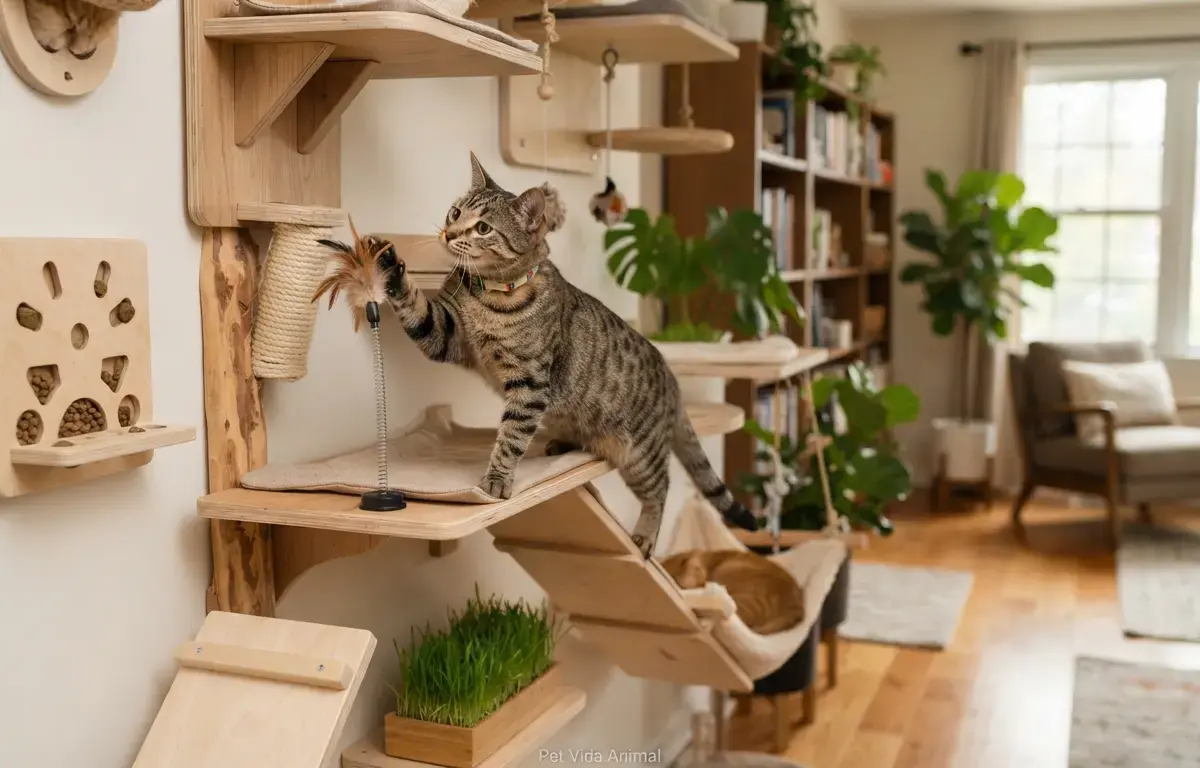 11 Segredos de enriquecimento ambiental para gatos que seu felino amará em 2026