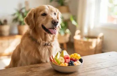 9 Frutas seguras para cães adultos que seu pet amará em 2026!