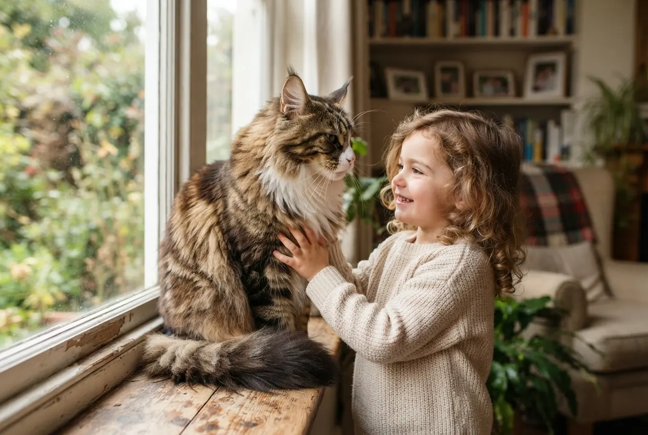 Maine Coon: O Gigante Gentil que Encanta | Pet Vida Animal Maine Coon: O Gigante Gentil que Encanta