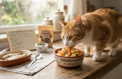 19 Receitas caseiras para gatos saudáveis e fáceis para um 2026 feliz!