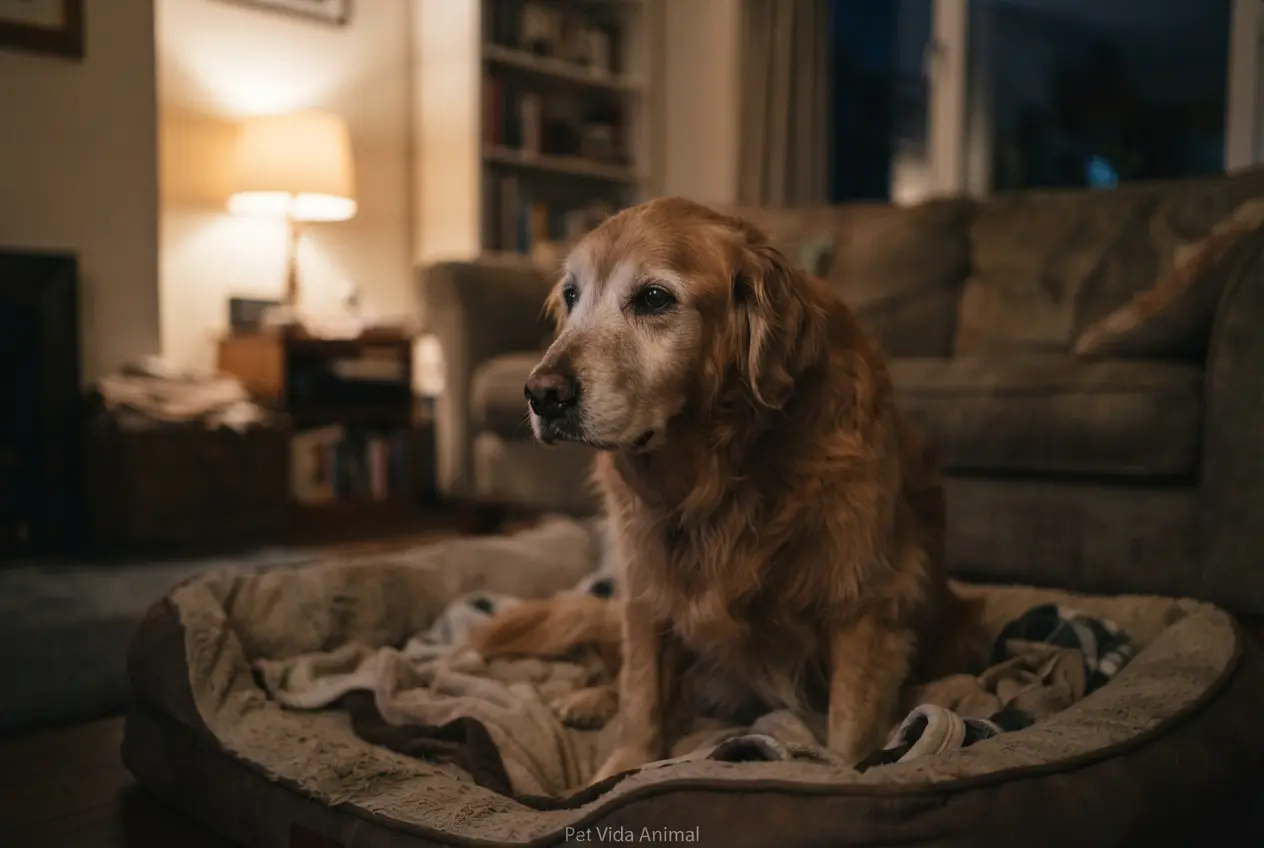 Seu cachorro idoso agitado a noite? 5 táticas para noites calmas em 2026