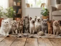 As 9 raças de gato filhote que vão te encantar em 2026! Descubra