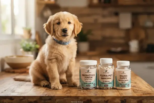 3 probióticos para cachorro filhote essenciais em 2026 Escolha certa!