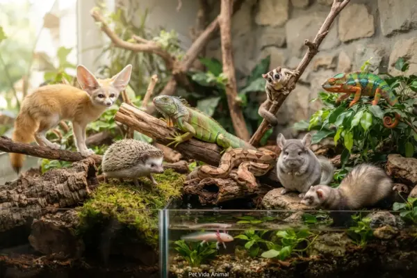 9 Animais Exóticos de Estimação que vão dominar as tendências de 2026