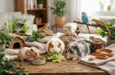 9 Melhores Animais de Estimação Pequenos e Fáceis de Cuidar em 2026