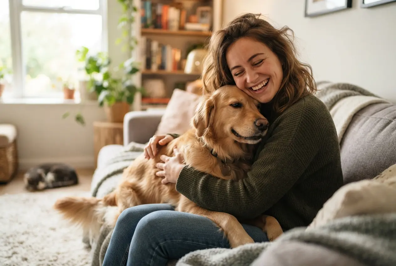 Como o pet melhora sua saúde mental Ter um Animal de Estimação